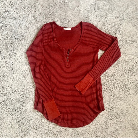 Urban Outfitters | Oversized Long Sleeve Waffle - Picture 3 of 8